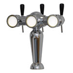 Parisienne Tower - 3 Faucet - Illuminated Parisienne Tower - 3 Faucet - Illuminated